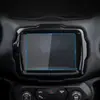 Adecuado para 26 Modelos de Jeep Wrangler Película Templada para Navegación, Pantalla de Control Central Renegade, Adhesivo Protector Central Liberty Interior