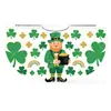 St Hecho a Medida de Fábrica. Capa Verde del Día de San Patricio con Estampado Infantil, Capa de Botella de Cerveza con Trébol, Chal para Atar