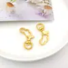 Chaveiro de Joias Desenhadas Como Gatinhos, Golfinhos, Estrelas, Corações, Luas, Flores e Conchas - Materiais para Joias DIY de Liga de Zinco