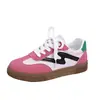Zapatillas de Entrenamiento Alemanas de Suela de Goma Talla Grande para Mujer, Estilo Nuevo Blancas Casual Versátiles de Moda