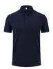 Novo Produto de Verão 2026: Camisa Polo Jacquard Estilo Floresta Gola Abacaxi Piquet Duplo Cor Sólida Lapela Destaque Live Stream Manga Curta Camiseta
