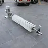 Limpiador de Cepillo Rodillo Eléctrico Ancho 500mm Línea de Transportador de Banda Runhong Limpiador de Rodillo de Cepillo de Filamento de Nylon Eléctrico