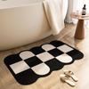 Alfombrilla de Suelo de Barro Diatomeas de Forma Especial Simple Transfronteriza para Baño Baño Antideslizante Absorbente de Agua Resistente al Desgaste Inodora Fácil de Cuidar Alfombrilla de Suelo