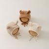Gorro Coreano para Bebé Yipan 2026 Invierno Ins Lindo Oso Cálido Gorro con Protección para Orejas de Bebé Gorro Lei Feng Infantil