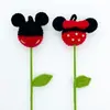 Amazon Transfronterizo Lana Hecho a Mano Crochetado Terminado Cabeza de Animal Rama de Flor Flor Artificial Flor Inmortal Cabeza de León Cabeza de Oso