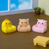 Micro Paisaje Lindo Animal Pequeño Sofá Hogar Sala de Estar Decoraciones de Escritorio Creativas Decorativas Artesanía de Resina Pequeños Adornos