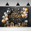 Banner de Fondo Popular para Fiesta de Cumpleaños de Amazon Transfronterizo Banner de Feliz Cumpleaños Bandera de Feliz Cumpleaños