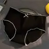 Tallas Extras Calzones para Mujer Sexy Japoneses de Grafeno en la Entrepierna Transpirables de Cintura Media Levanta Glúteos Moldeadores de Cuerpo Calzones de Triángulo para Mujeres