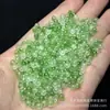 Jadeíta de alta qualidade com brilho verde, contas redondas não fluorescentes, joias de calcedônia para DIY no atacado, pulseira, colar, acessórios de contas espaçadoras de jade