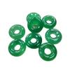 Anillo de Ágata Blanca de 15 mm Anillo de Calcedonia Verde Accesorios de Joyería Hebilla Ping An Venta al por Mayor diy Wen Jugar Anillo de Mano