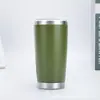 Taza Isotérmica de Acero Inoxidable al Vacío de Doble Pared Transfronteriza 20 oz Aislamiento Térmico Conservación del Frío Taza para Coche Taza Rompehielos Venta al por Mayor Personalización