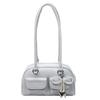 2025 Nuevo Estilo Coreano Nicho Bolso Boston Sobaco Moderno Elegante Portátil Bolso Bowling Gran Capacidad Bolso de Hombro