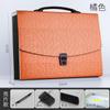 Bolsa para Documentos Mujer Simple Multicapa Gran Capacidad Carpeta Portátil Clasificador y Organizador de Papel para Estudiantes Bolsa Impermeable para Información