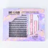 Venda Quente Europeia e Americana Grande Capacidade 30P DIY Cluster Único Natural Espesso Aparência Natural Maquiagem para Olhos Estilo Manga Cílios Transfronteiriços