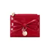 Exquisito Colgante de Lazo~Estilo Coreano Simple Ins Xiaohongshu para Mujer Billetera con 80% de Descuento Portatarjetas de Gran Capacidad Artículo Popular