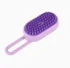 Cepillo de vapor 4 en 1 para gatos para eliminar el pelo, un cepillo de vapor recargable para gatos con cable giratorio para masajear y limpiar el pelo suelto de mascotas, apto para gatos y perros.