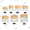 Botella Marrón Crema Transfronteriza 5g, Botella de Vidrio Esmerilado 10g, Botella Transparente para Crema Facial 20g, Botella Dosificadora para Ungüento de Contorno de Ojos 30g