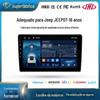 Aplicável em Fronteiras para Sistema de Navegação de Controle Central Jeep 10 polegadas, Conectividade Android no Carro, Tela Multifuncional para Veículo