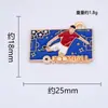 Pulseras y Broches de Jugador de Fútbol del Equipo Chino DIY, Venta Directa de Fábrica Transfronteriza, Accesorios de Joyería, Se Pueden Mezclar y Vender al por Mayor