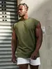 Amazon 2026 Verano Europeo y Americano para Hombre Versátil Secado Rápido Casual Color Sólido Cuello Redondo Manga Corta Top de Moda En Stock