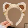 Linda Diadema de Peluche para Mujer, Nuevo Estilo de Dibujos Animados 2026, Adorable Pinza de Pelo Diadema, Accesorio para Fotos de Viaje, Versátil
