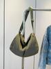Transfronteiriço 2024 Nova Bolsa Feminina Bolsa de Nylon Simples Grande Capacidade Ombro Crossbody Viagem Grande Bolsa Cor Doce Bolsa
