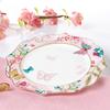 Cerámica Doméstica Estilo Francés Comedor Occidental Lujo Rectangular Porcelana de Hueso Cocina Plato para Pescado Tazón Plato Vajilla Hermosa