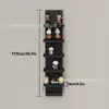 Prateleira de Armazenamento de Parede Transfronteiriça para Sala de Estar e Quarto, Prateleira de Exibição Multicamadas para Figuras, Prateleira Decorativa de Divisória de Parede, Prateleira de Armazenamento para Blind Boxes