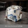 Bolsa de armazenamento para copo único do Salão do Banco Grande Bolsa para Copo Mestre bolsa para Copo com Bolhas portátil bolsa de pano para Copo embrulho bolsa de pano de algodão e linho