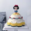 Decoraciones y Adornos para Pastel de Cumpleaños Infantil Escena de Muñecos de Blancanieves y los Siete Enanitos Accesorios para Insertar en Repostería