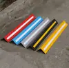 Faixa de proteção de canto de borracha para estacionamento subterrâneo Faixa de proteção de para-choque de garagem de automóveis Pilar Protetor de parede refletivo Placa de trânsito Faixa de advertência