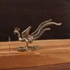 Venda Quente Transfronteiriça Pequenos Enfeites Animais de Desenho Animado Criativos Personalidade Retro Enfeites de Micro Paisagem Produtos de Metal Mini Enfeites