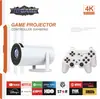 Proyector de juegos HY300MAX de alta definición superventas transfronterizo, proyector portátil con controlador de juegos