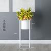 Estante nórdico simple de escritorio para flores, pequeño, redondo, para el hogar, para plantas en maceta, soporte de suelo, para fotos, flores, adornos
