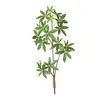 Rama Grande de Madera con Forma de Pico de Pato de Hoja de Dinero Artificial para Arreglos Decorativos en Habitaciones Modelo, B&Bs, Salas de Estar y Decoración del Hogar