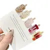 Pinza para el Cabello de Helado para Niños, Nuevo Modelo 2026 para Niñas, Pinza Pequeña Lateral para la Frente del Bebé, Lindo Accesorio para el Cabello