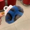 Grampo de cabelo Mao Mao Rex Rabbit Hair bb Clip Grampo de cabelo Uma palavra Clipe lateral Franja de pelúcia Cabelo quebrado Lado Feminino Pequeno e requintado Shaggy