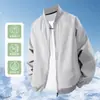 Chaqueta de Hombre Primavera y Otoño Casual Holgada Chaqueta de Béisbol Moderna Versátil Chaqueta de Otoño e Invierno para Hombre Conjunto de Otoño para Hombre