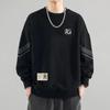 [Entrega rápida] Sudadera para hombre primavera y otoño 2024 nueva sudadera holgada de cuello redondo sin capucha para adolescentes de manga larga