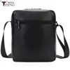 Bolso cruzado de cuero genuino para hombre Amazon para ir al trabajo, Bolso de hombro de piel de vaca de capa superior, Bolso casual para hombre de gran capacidad multicapa