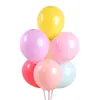 Decoraciones para Fiesta de Primer Cumpleaños y Boda de Colores Macaron Globos de Látex de Colores Dulces Látex Ecológico