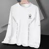 Selección PremiumCamiseta de Manga Larga con Cuello Alto Medio y Forro de Polar por Ambos Lados para Hombre, Ropa Interior Térmica de Moda