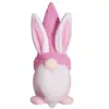 Decoración de Fiesta de Pascua con Muñeco de Gnomo Conejo, Adornos Lindos de Conejo Rudolph