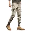 Overol de estilo militar retro americano pesado europeo y americano con múltiples bolsillos para hombre marca de moda pantalones de punta pantalones transfronterizos en stock