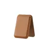 Cambia libremente entre pantallas horizontales y verticales, soporte de soporte de tarjetero magnético MagSafe, soporte magnético, clip trasero de PU para teléfono con almacenamiento de tarjetas