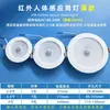 Foco LED Empotrado con Sensor de Radar, Control por Sonido y Luz, Detección Infrarroja de Movimiento Humano, Foco Delgado
