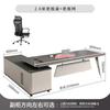 Mobiliário de Escritório Atacado Mesa de Chefe Simples Moderna Executiva Mesa de Escritório de Gerente Conjunto de Mesa e Cadeira para Escritório de Supervisor