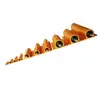 Resistor de carcaça de alumínio dourado 100W 1R/2R/3R/4R/5R/6R/8R/10R Ohm resistor limitador de corrente de carga