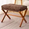 Taburete Plegable para el Hogar, Reposapiés Cómodo de Sofá, Taburete Pequeño, Banco Plegable Simple, Taburete Portátil para Sala de Estar al Aire Libre, Minimalista