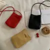 Bolsa de Celular para Mulheres, Transversal Modelo Novo 2026, Mini Bolsa Pequena com Toque de Luxo, Bolsa de Ombro Pequena Elegante Tecida, Bolsa Pequena da Moda para Passeio